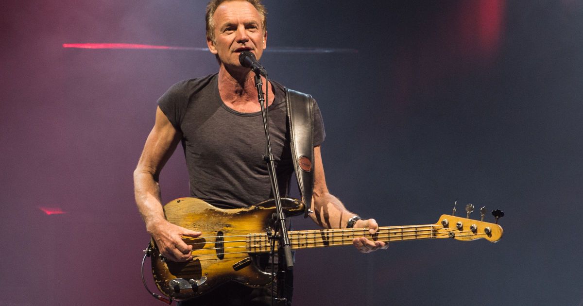 Sting live performance